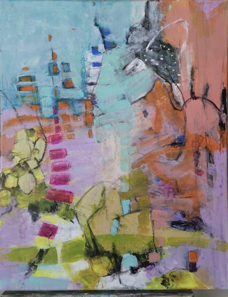 May, Painting Olivera Vojnovic