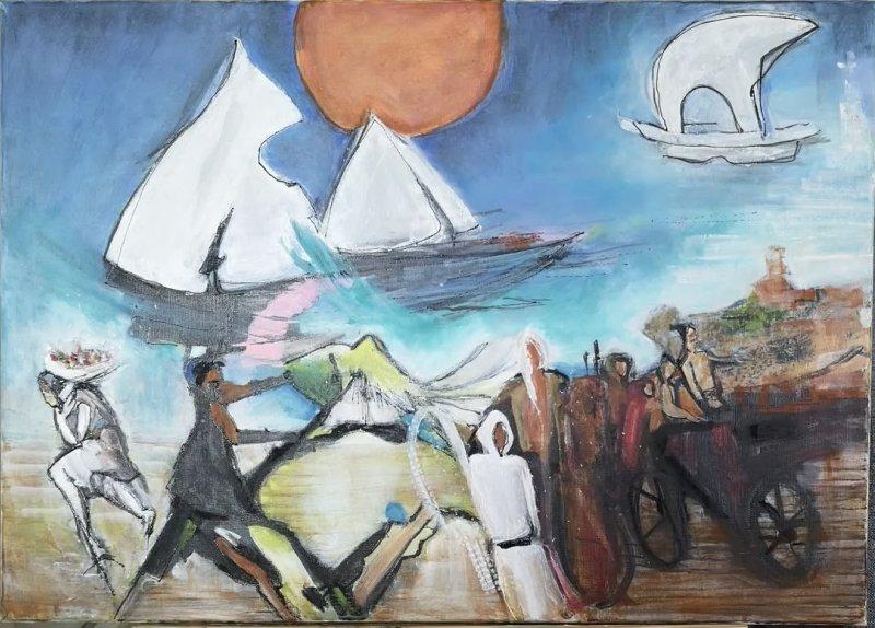 Jerusalim, Slika Olivera Vojnovic