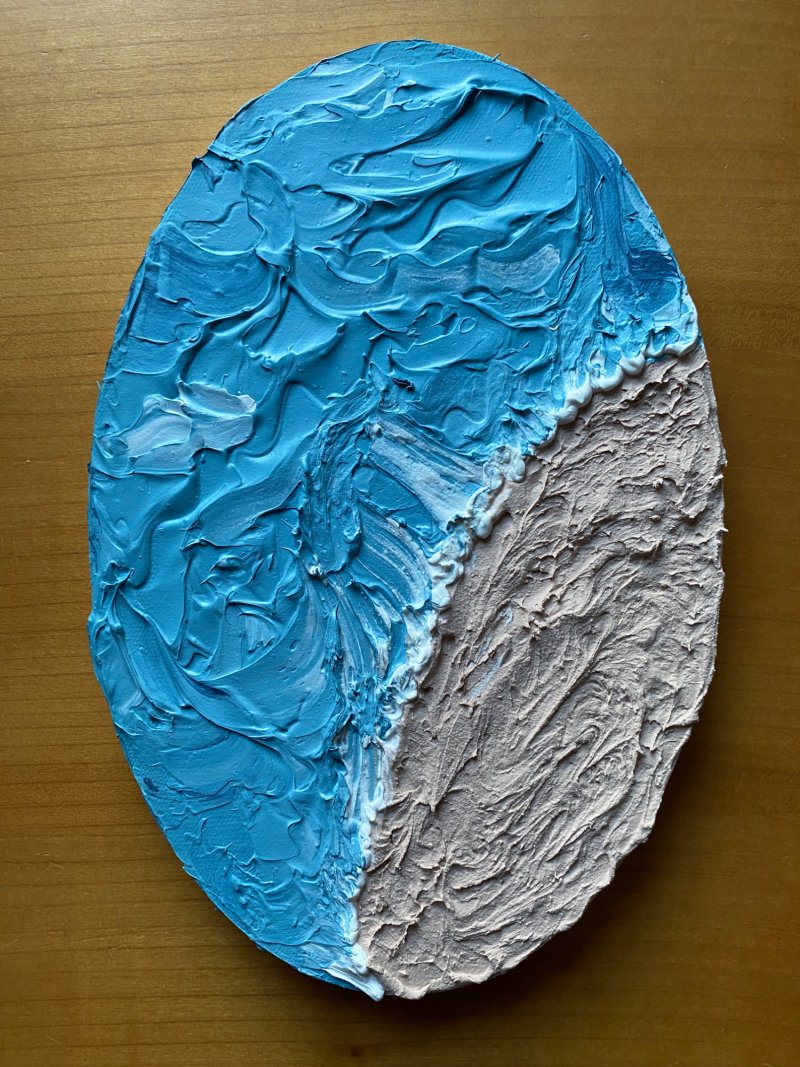 Ebb, Painting Andjela Stojanovic