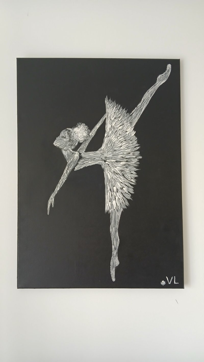 Ballerina, Painting Vesna  Lekic