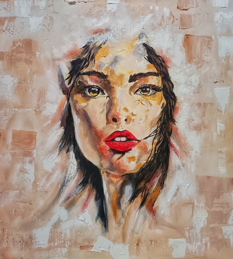 Witness of silence, Painting Mira Vuk
