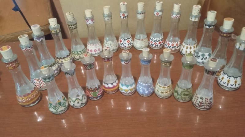 Small bottle, Painting Bosiljka Glisovic