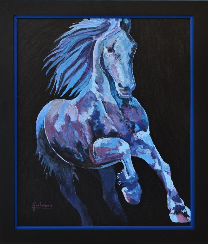 Horse, Painting Rade Grahovac