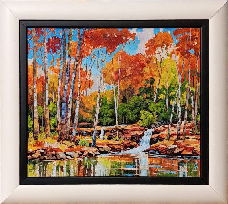 Golden Lagoon, Painting Rade Grahovac
