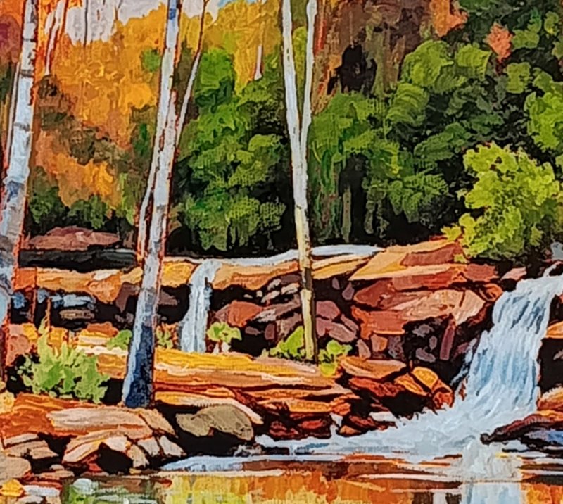 Golden Lagoon, Painting Rade Grahovac