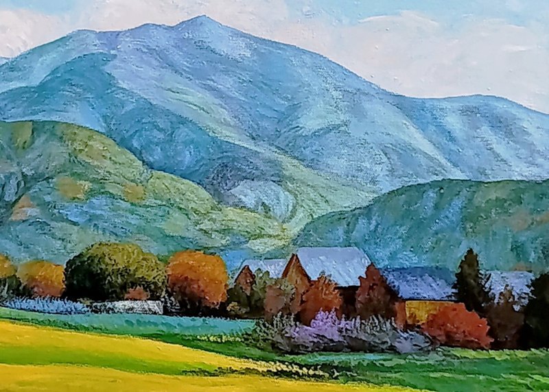 Rapsodija u zelenom, Slika Rade Grahovac
