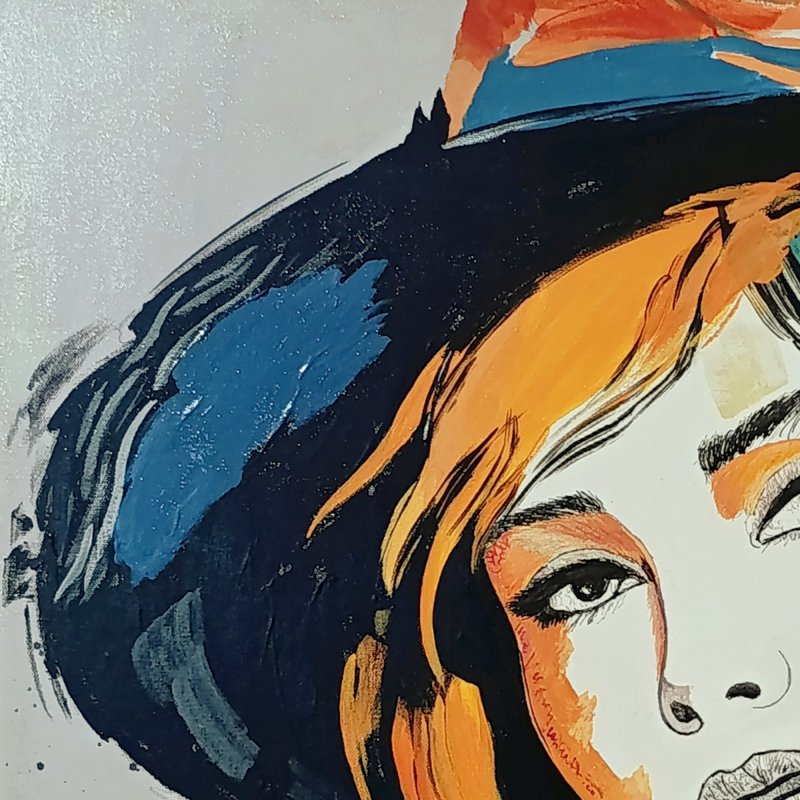 Silence under the hat, Painting Rade Grahovac