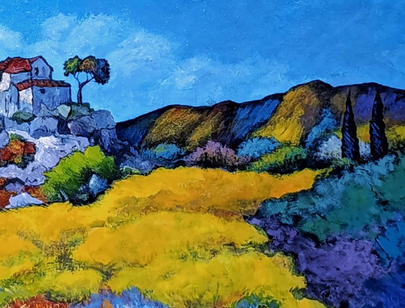 Romance in Provence, Painting Rade Grahovac