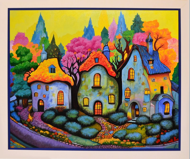 A Fairy Tale Of Three Hearts, Painting Rade Grahovac