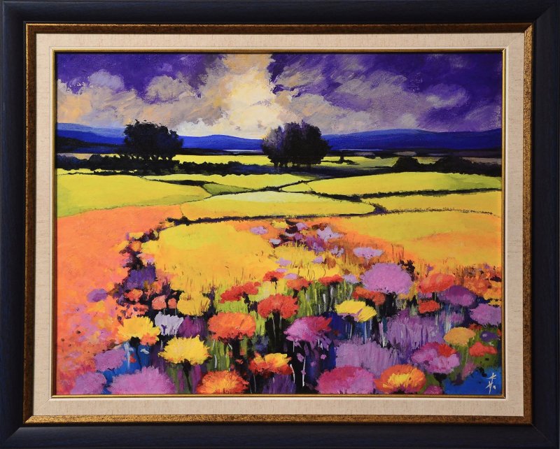 Golden Serenity, Painting Rade Grahovac