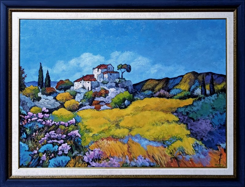 Romance in Provence, Painting Rade Grahovac