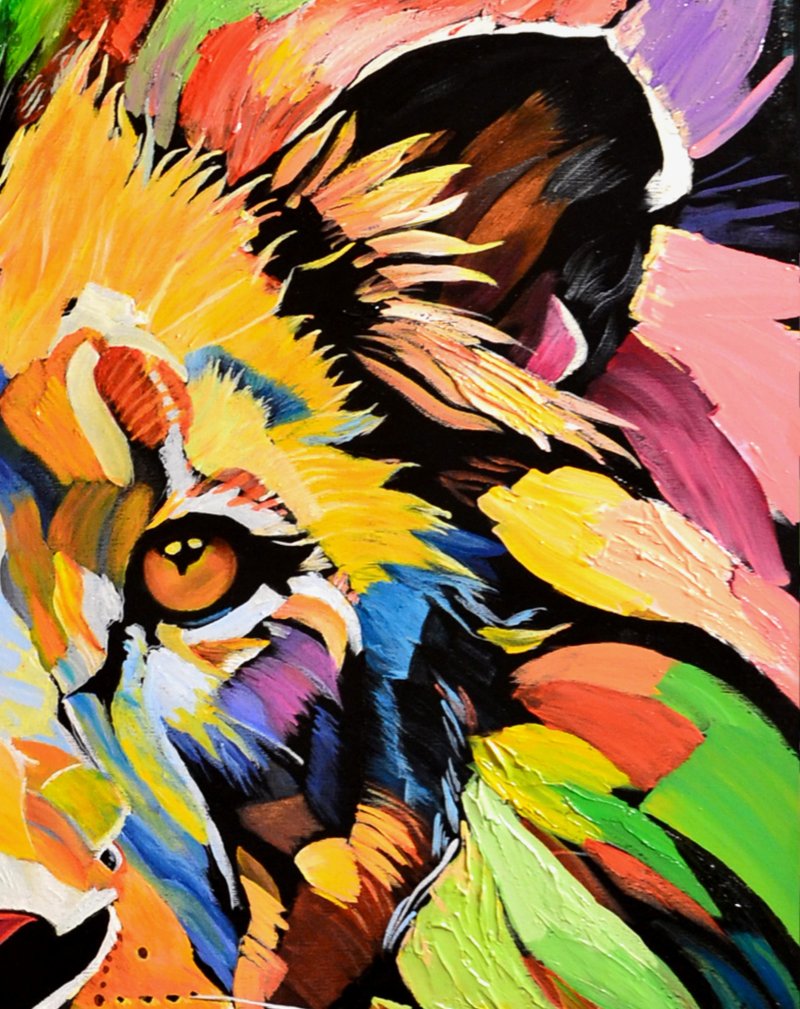 The power of the gaze, Painting Rade Grahovac