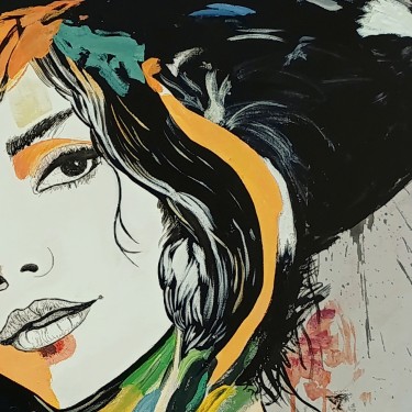 Silence under the hat, Painting Rade Grahovac
