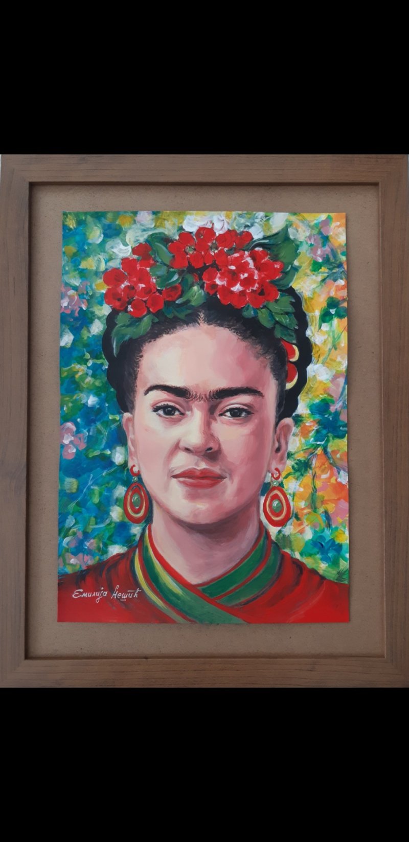 Frida k2, Slika Emilija Nesic