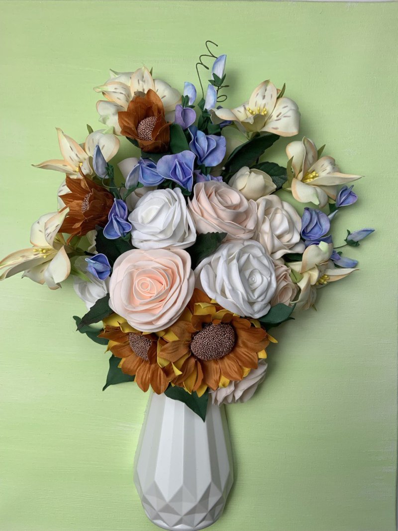 Summer symphony, Handicraft Olga Tkachova