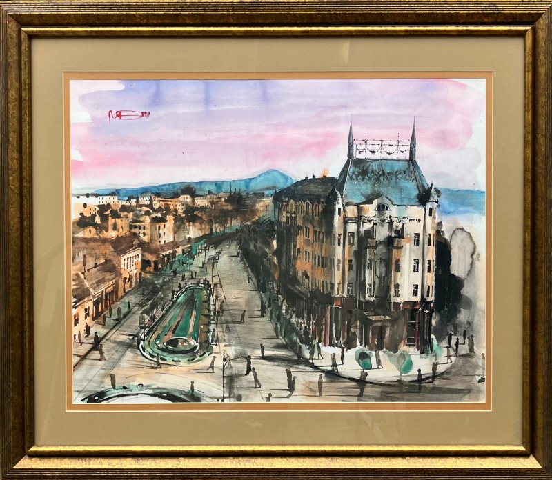 Hotel Moscow, Painting Dragan Rumencic