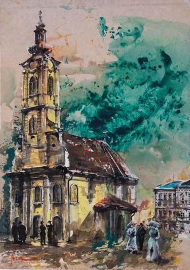 The Church of Saint Roch in Zemun Park