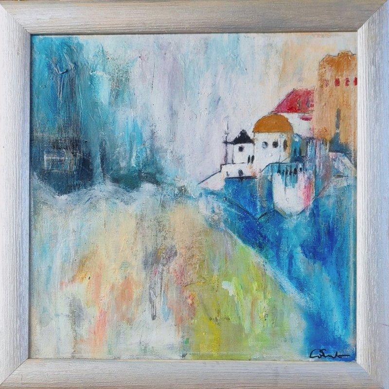 THE ISLAND, Painting Slađana Spasić