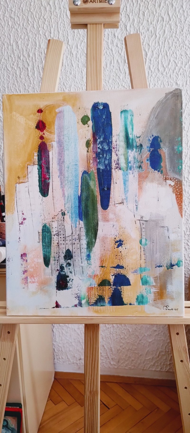 RAIN, Painting Slađana Spasić