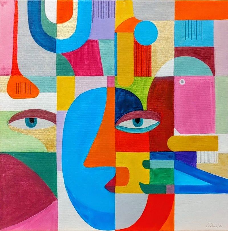 THE WORLD IS MINE, Painting Slađana Spasić