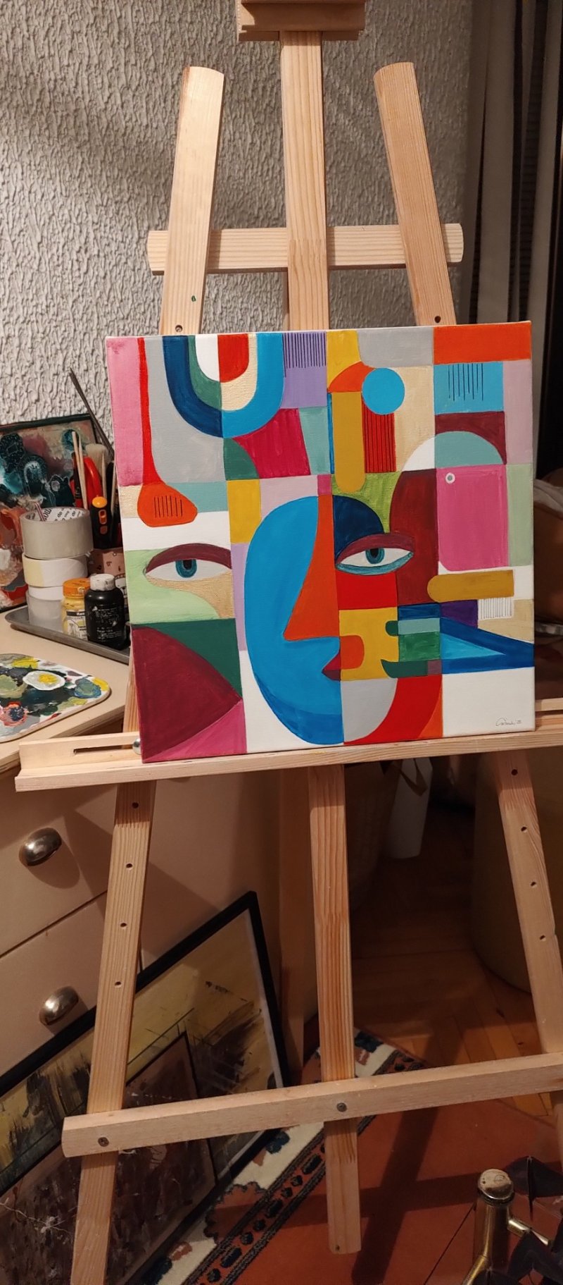 THE WORLD IS MINE, Painting Slađana Spasić