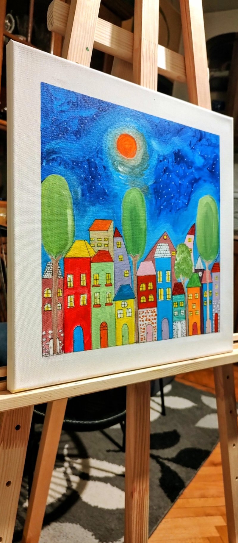 MOONLIGHT, Painting Slađana Spasić