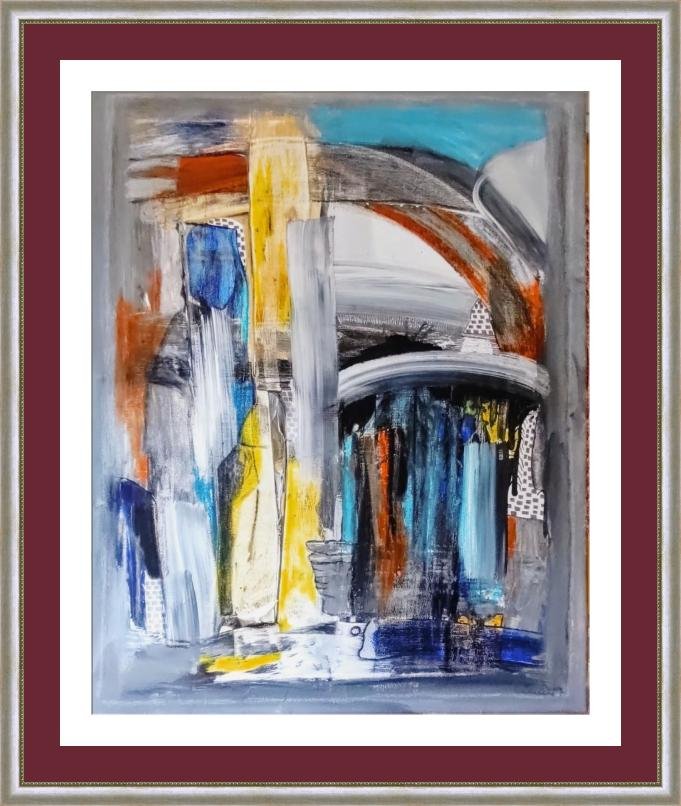 A HALF  PERFECT WORLD, Painting Slađana Spasić