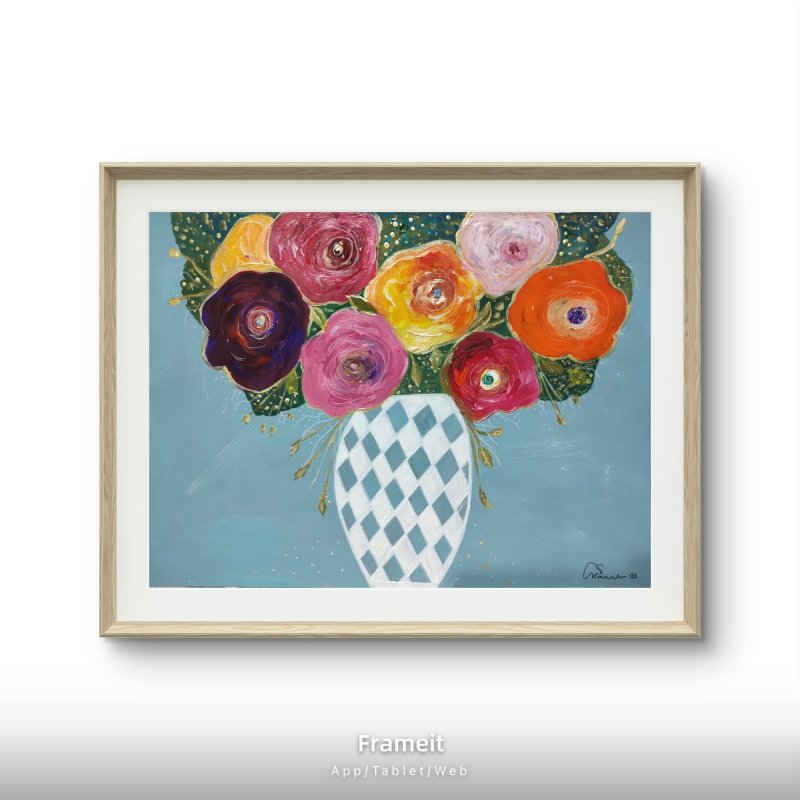 Bouquet, Painting Slađana Spasić