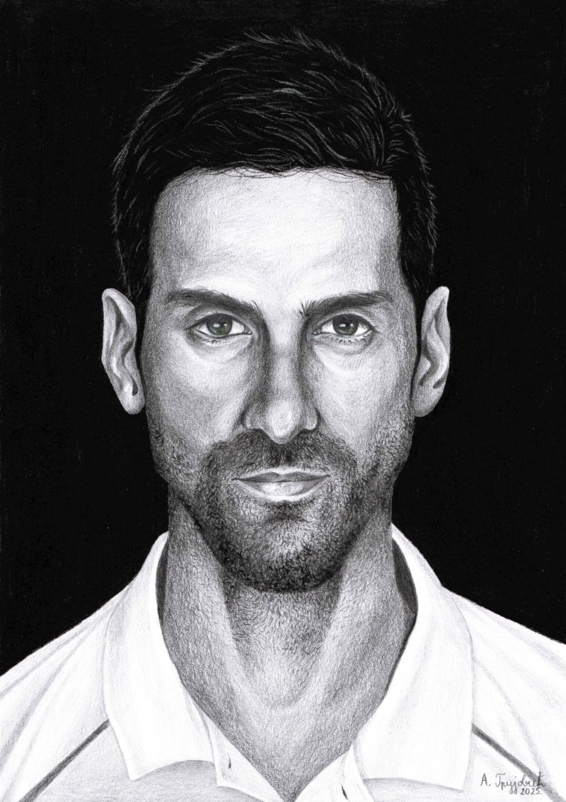 Novak Djokovic, Drawing Anđela Grujović