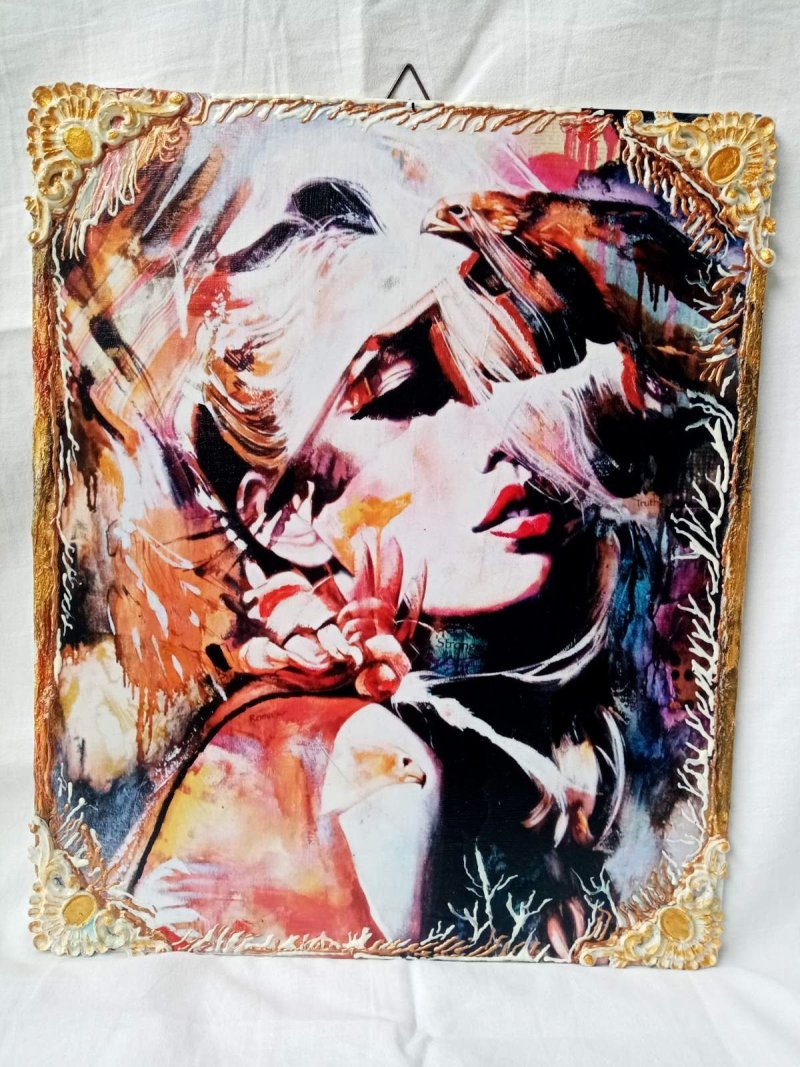 Wall painting - more techniques, Painting Maja Živković