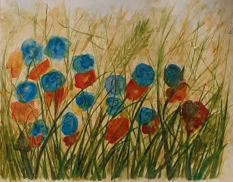 Summer day, Painting Irena  Pelicic