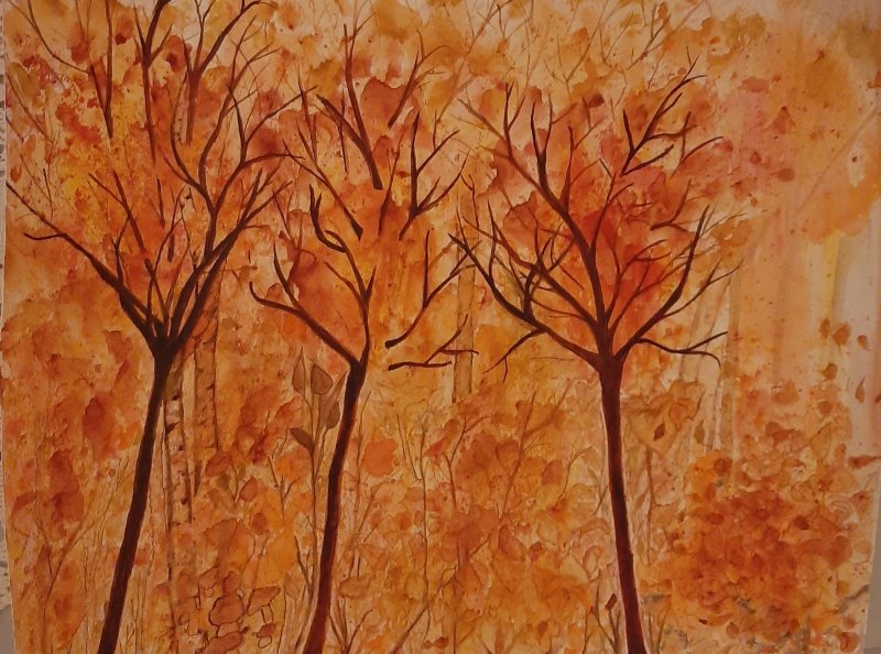 Autumn, Painting Irena  Pelicic