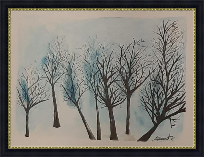 Frozen, Painting Irena  Pelicic