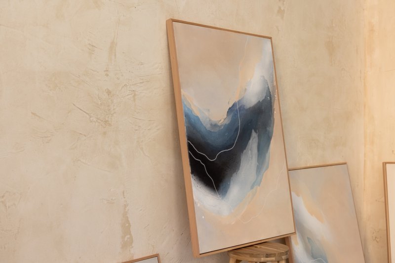 Whispering Waves, Painting Tamara Maksimovic