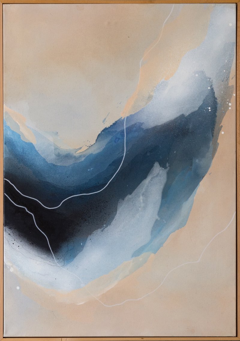 Whispering Waves, Painting Tamara Maksimovic