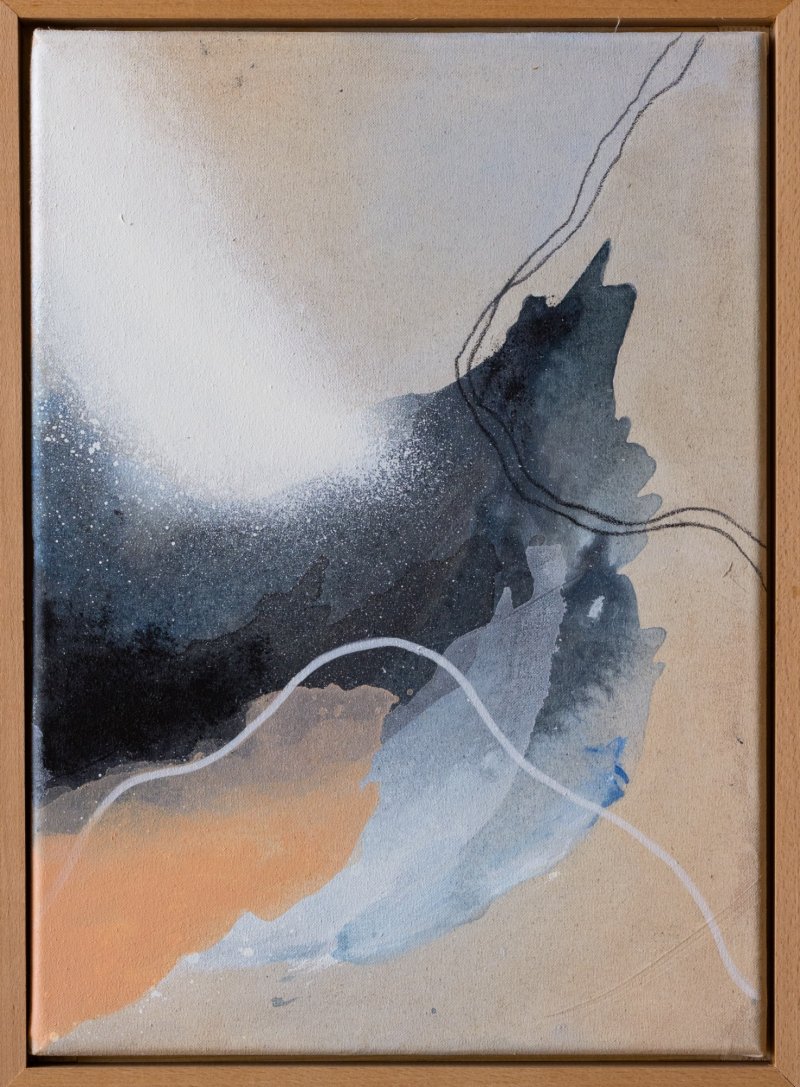 Waves Of Consciousness II, Painting Tamara Maksimovic