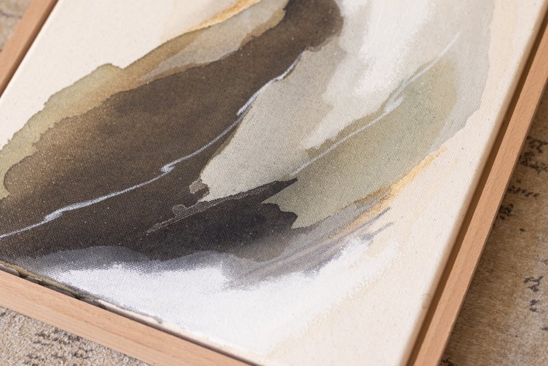 Ridges and Shadows I, Painting Tamara Maksimovic