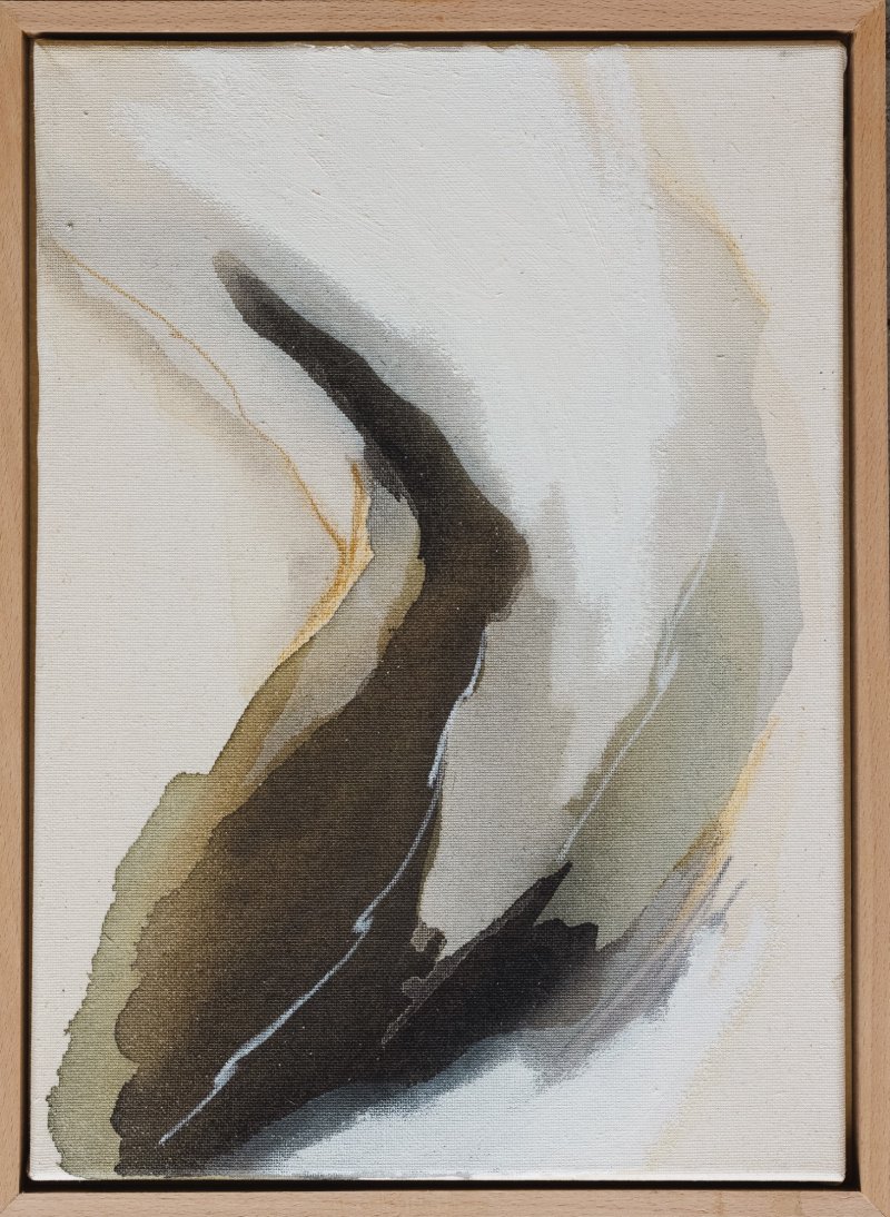 Ridges and Shadows I, Painting Tamara Maksimovic
