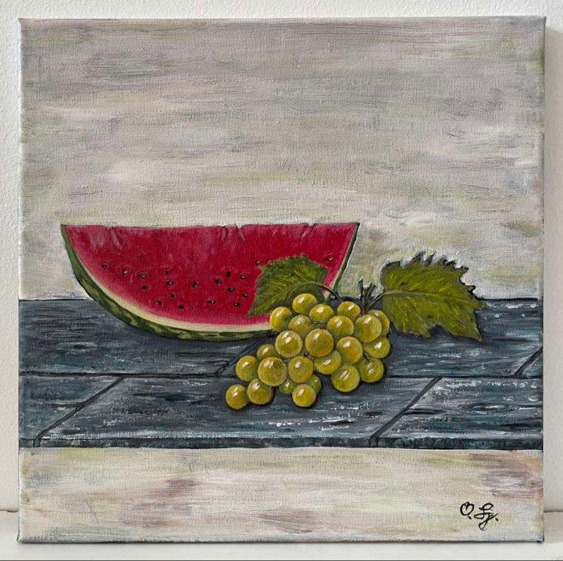 Still life 5, Painting Ljiljana Obradovic