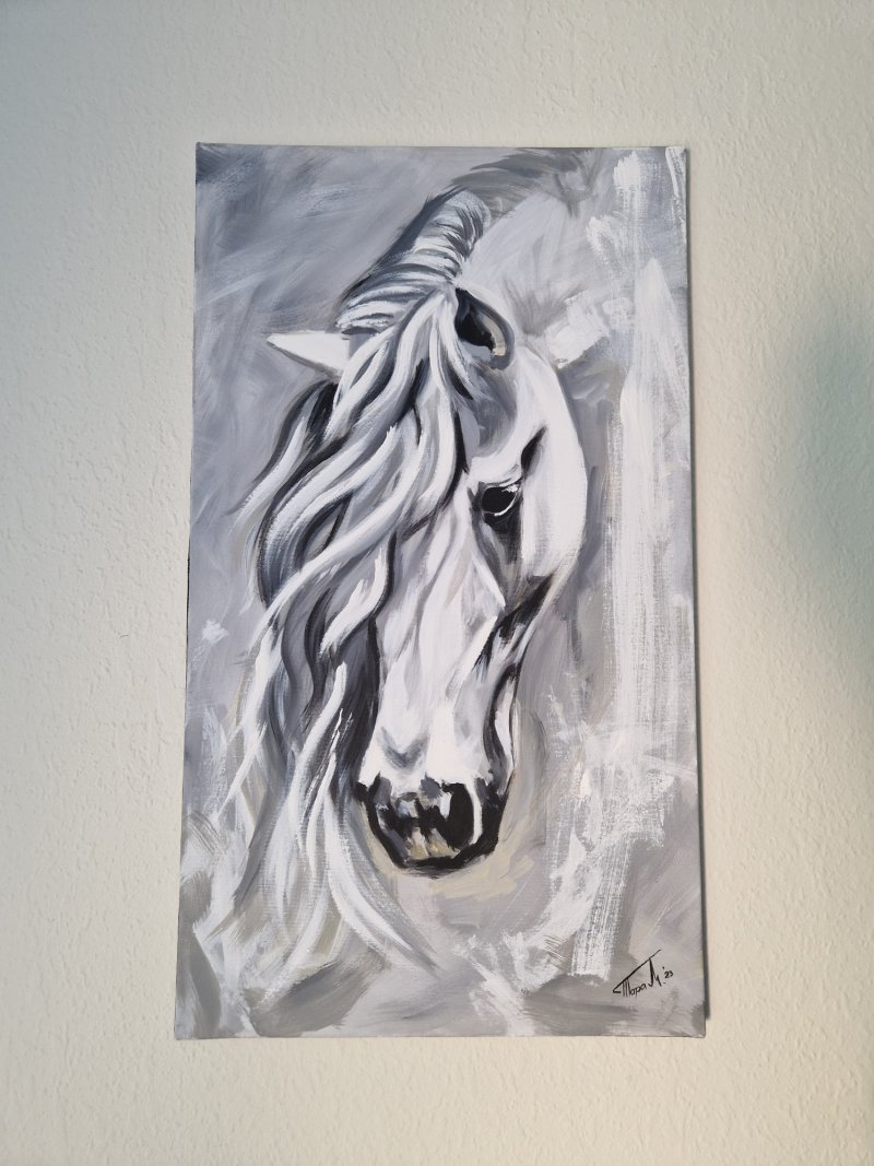 Horse, Painting Teodora Milosavljevic