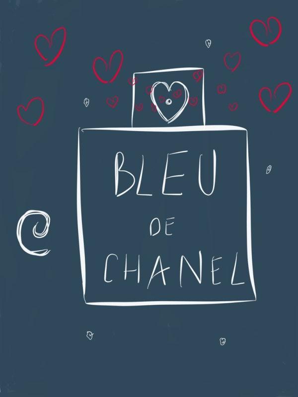 BLEU DE CHANEL, Crtež Goran Kosanović