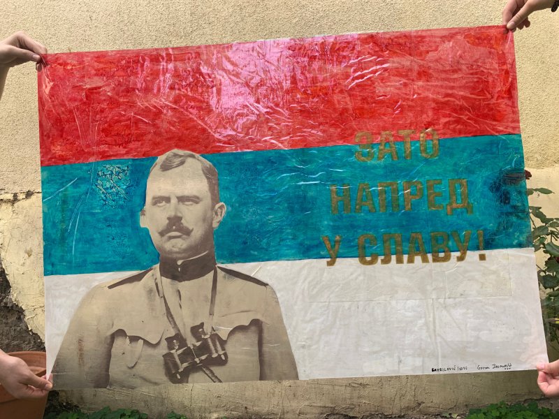 Major Gavrilović, Painting Goran Kosanović