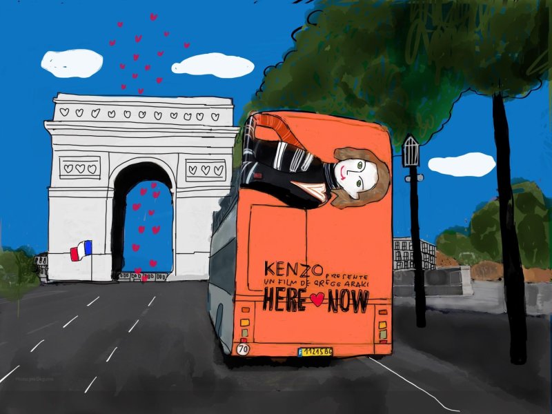 KENZO, Drawing Goran Kosanović