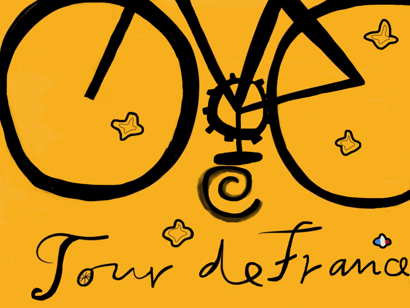 Tour de France, Drawing Goran Kosanović