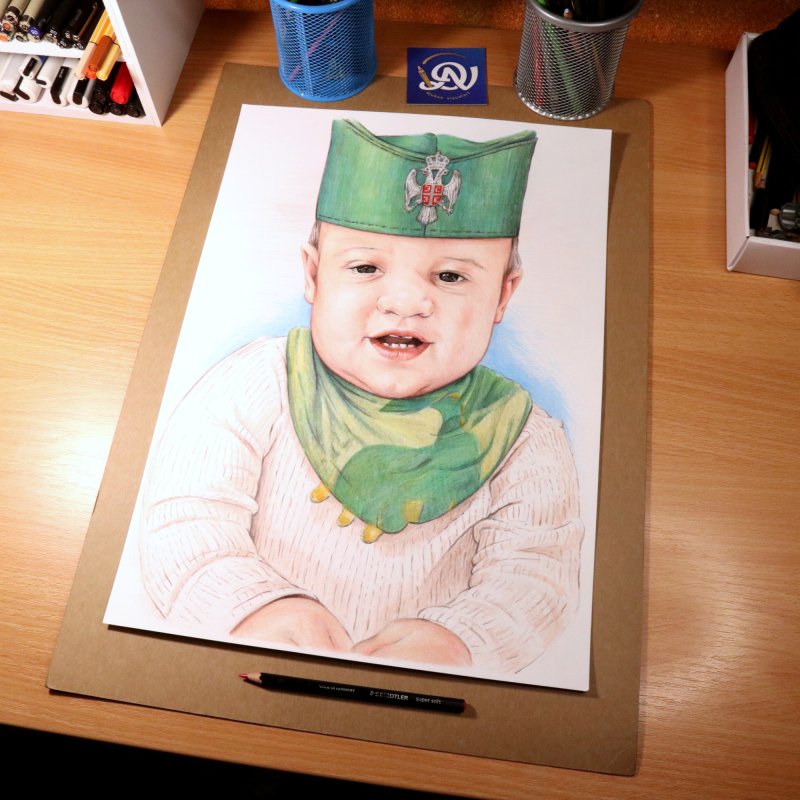 VASILIJE, Drawing DJUKAN - FINE ART