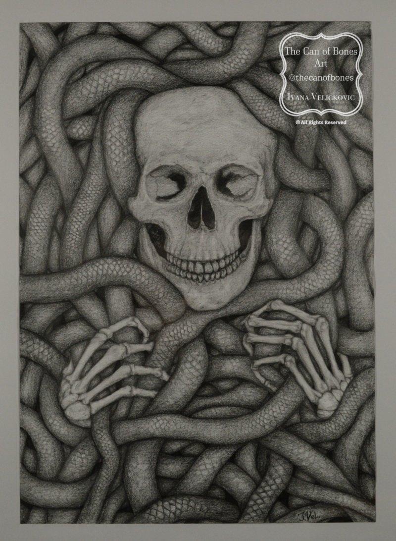 If we had the guts, Crtež Ivana Veličković