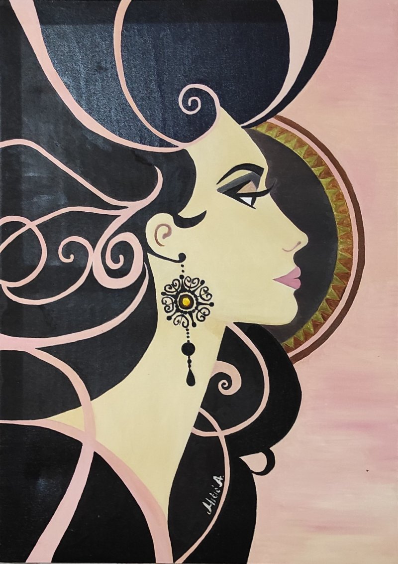 Shine, Painting Aleksandra Mitić