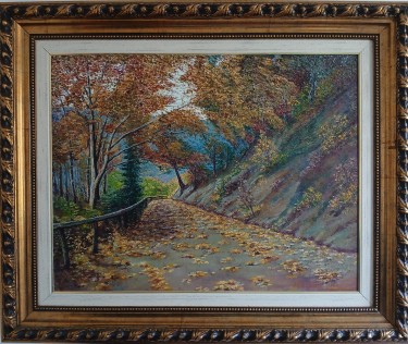On the Roads of Fruška Gora in Autumn