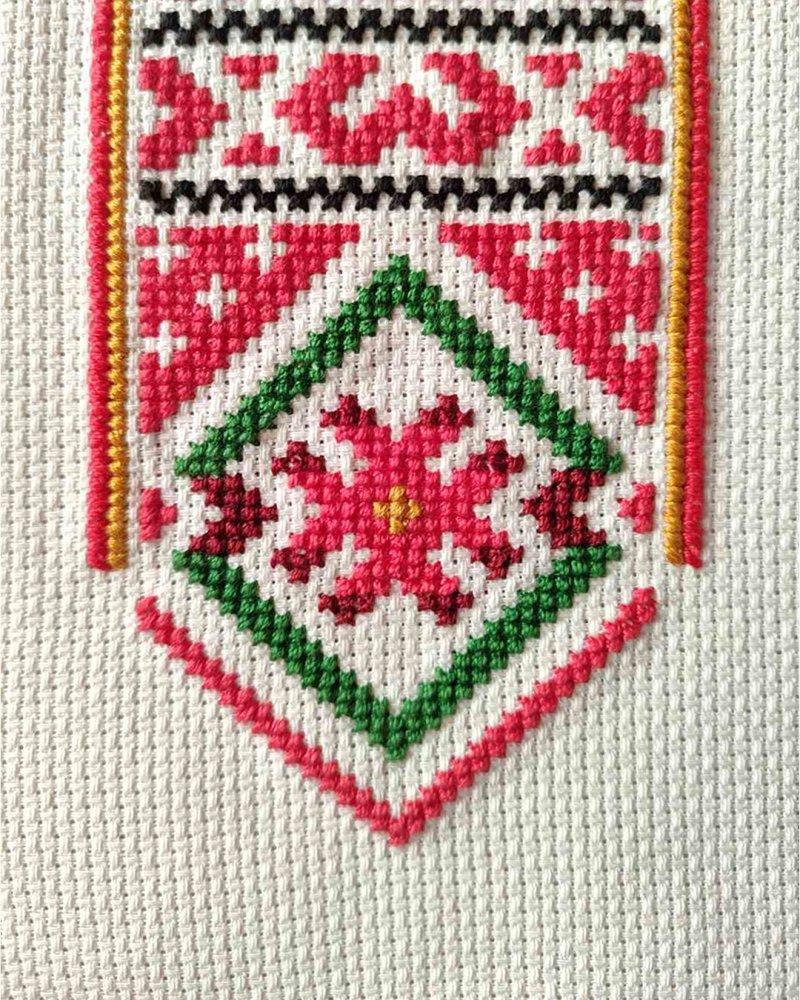 AMULET BAND - Traditional protective embroidered band, Handicraft KlotGoget