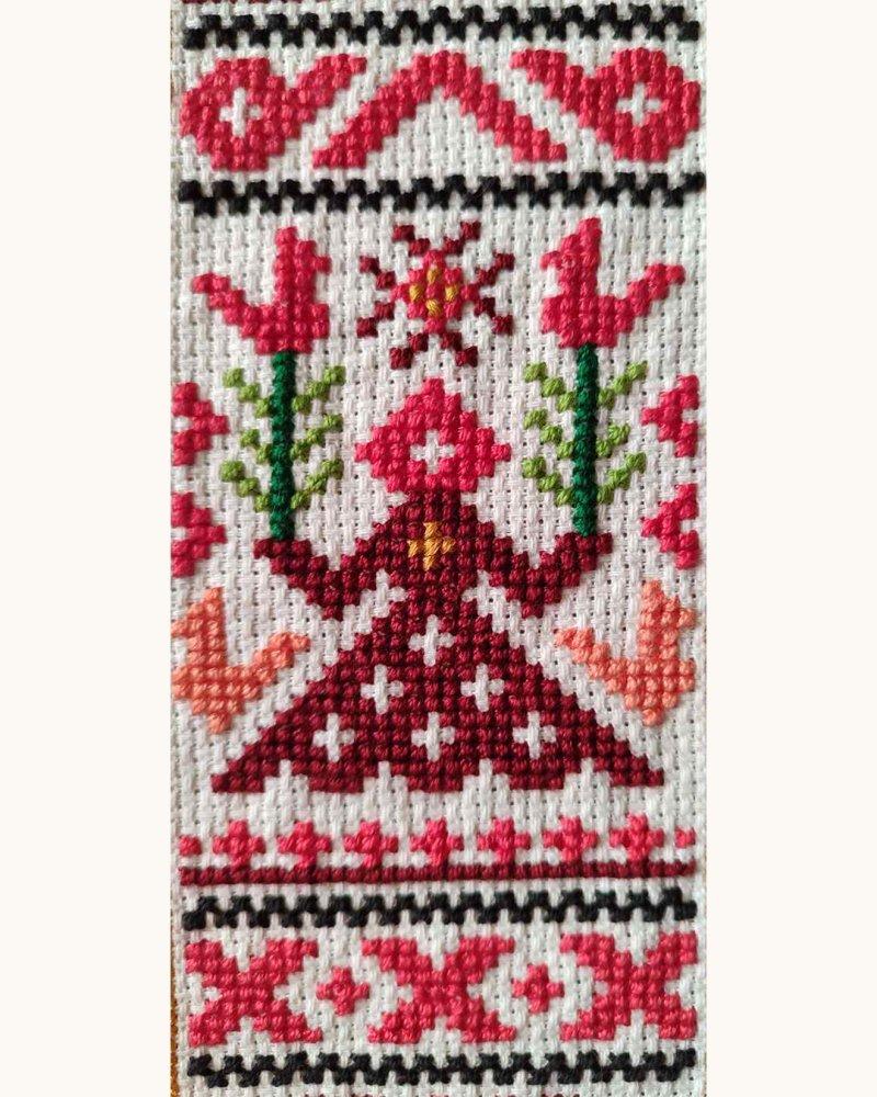 AMULET BAND - Traditional protective embroidered band, Handicraft KlotGoget